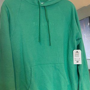 Billabong Legacy 2.0 Oversized Hoodie, Tropical Green, NWT